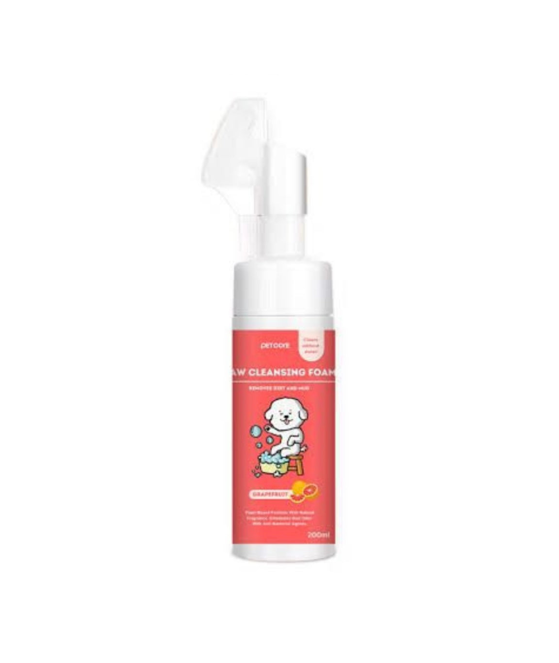 Premium Paws - Pet Paw Cleansing Foam - Grapefruit