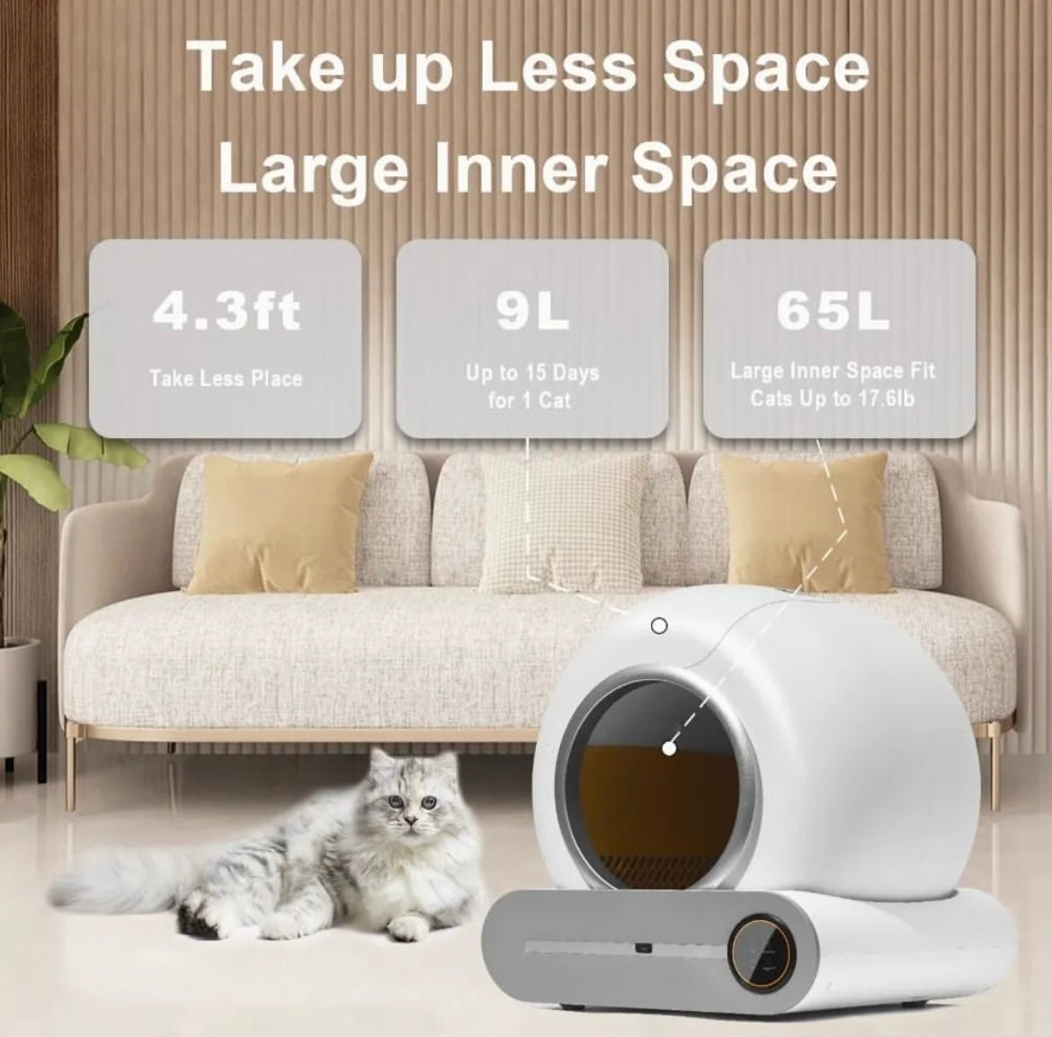 Littermate cat box best sale