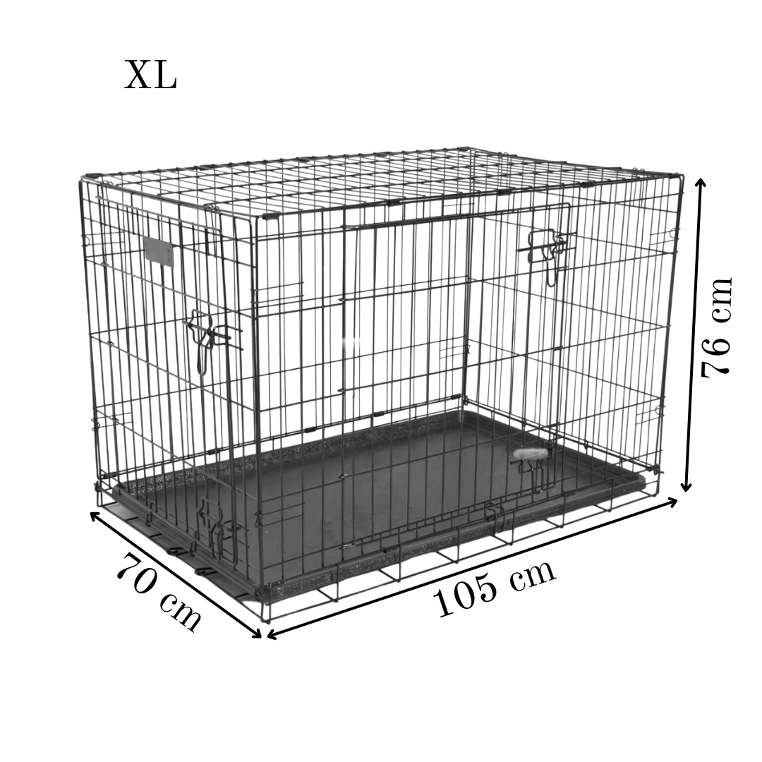 Premium Paws - Heavy-Duty Metal Pet Cage