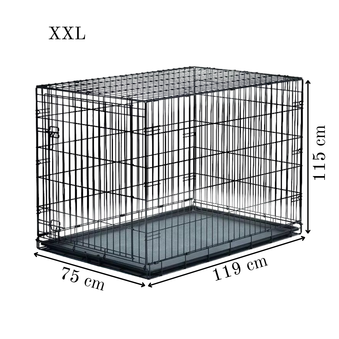 Premium Paws - Heavy-Duty Metal Pet Cage