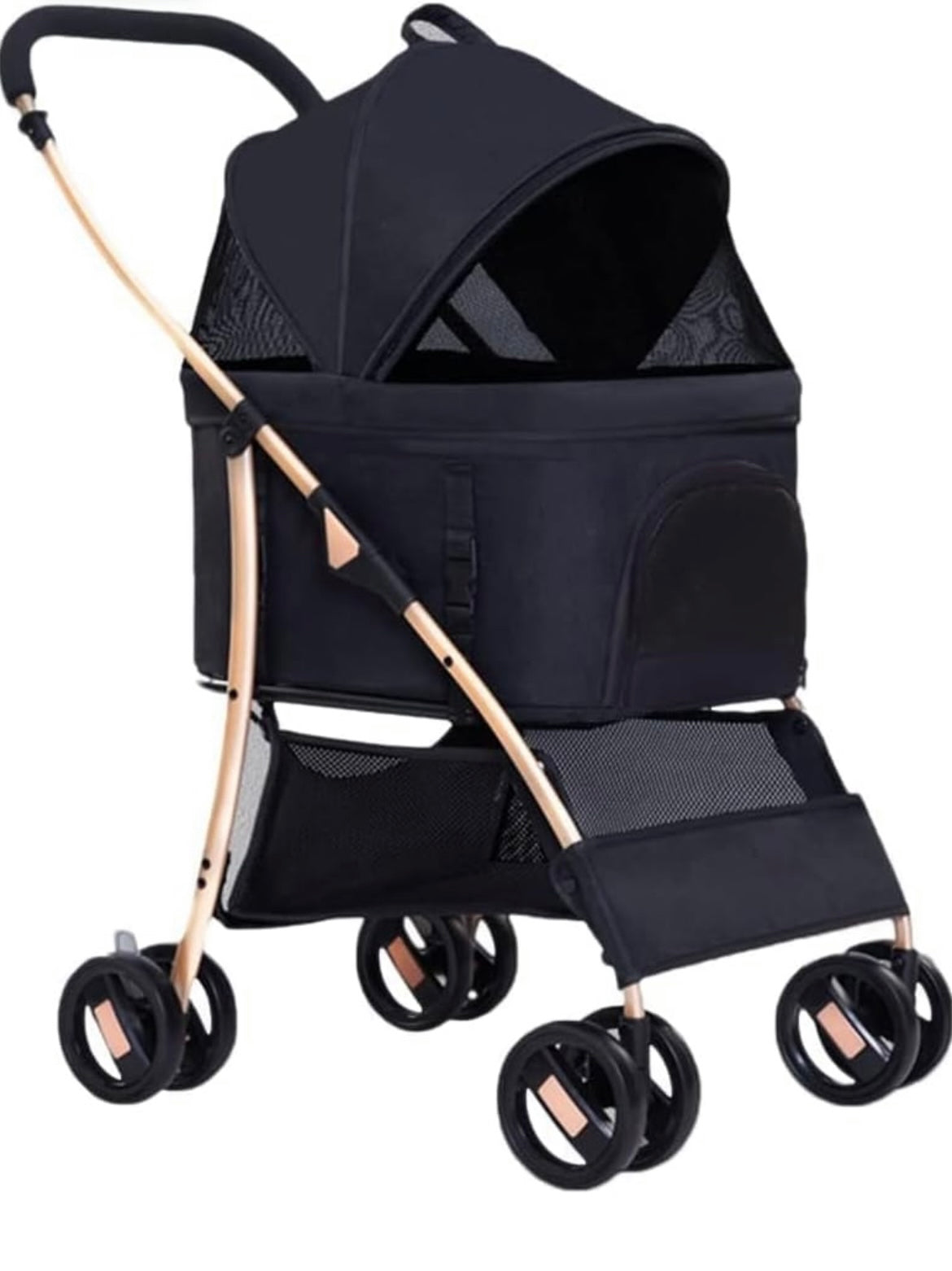 Premium Paws – Detachable Pet Stroller - Pet Pram – Multifunctional Pet Cart