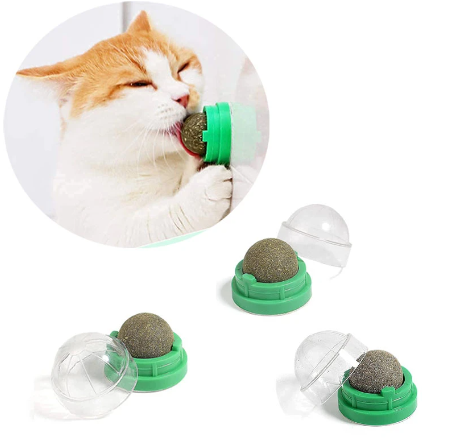 Catnip Ball with Sticker