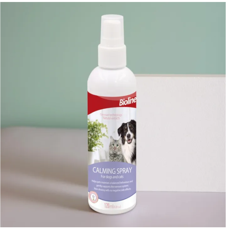 Premium Paws – Bioline Calming Spray for Cats & Dogs (120ml)