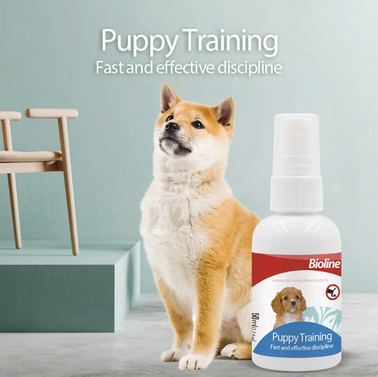 Premium Paws - Bioline - Puppy Training Spray (50ml)