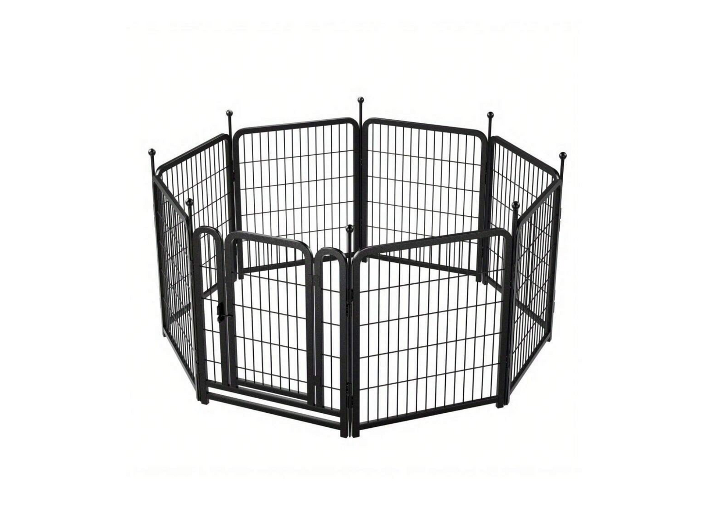 Premium Paws - Heavy-Duty Foldable Pet Playpen