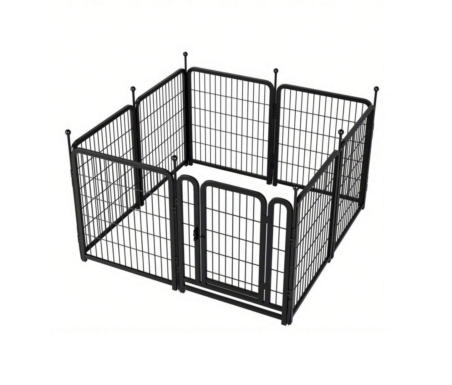 Premium Paws - Heavy-Duty Foldable Pet Playpen