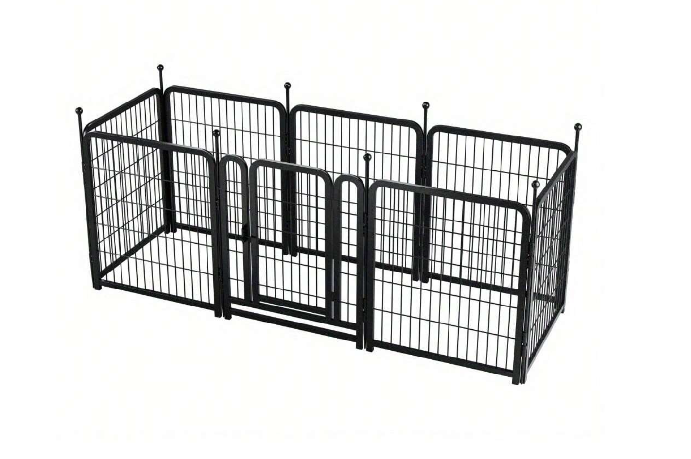 Premium Paws - Heavy-Duty Foldable Pet Playpen