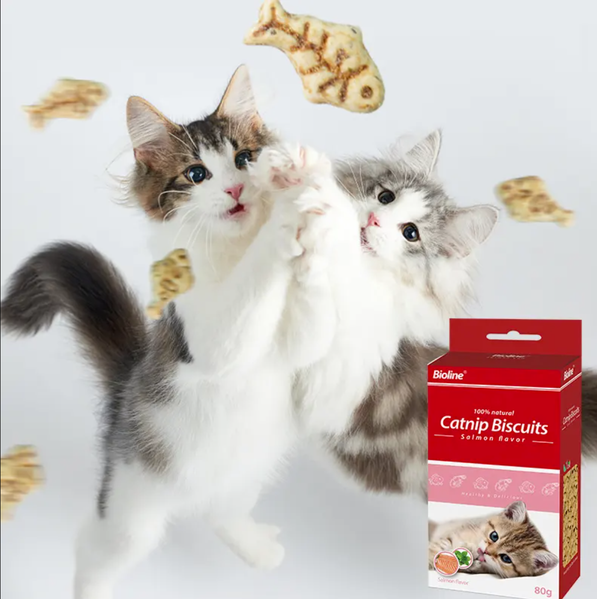 Premium Paws - Bioline Catnip Biscuits Treats