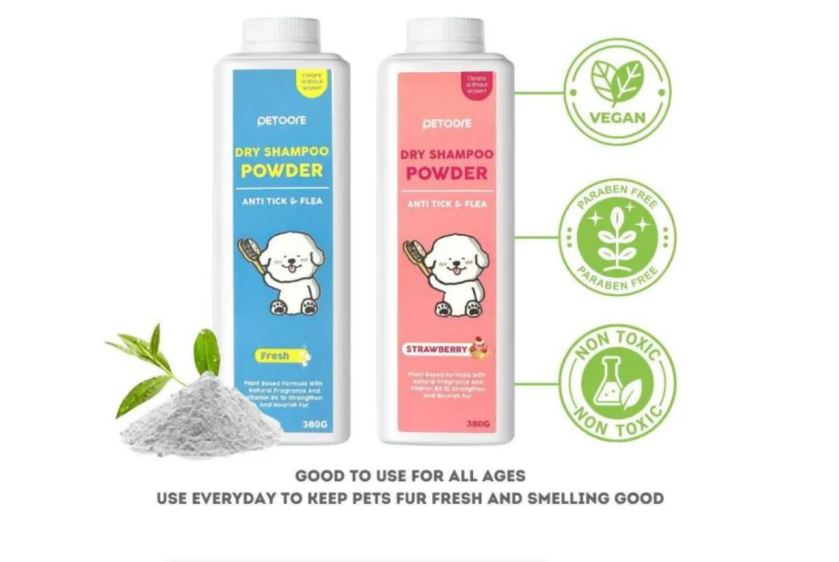 Premium Paws - Pawsitively Dry Shampoo Powder - No-Rinse