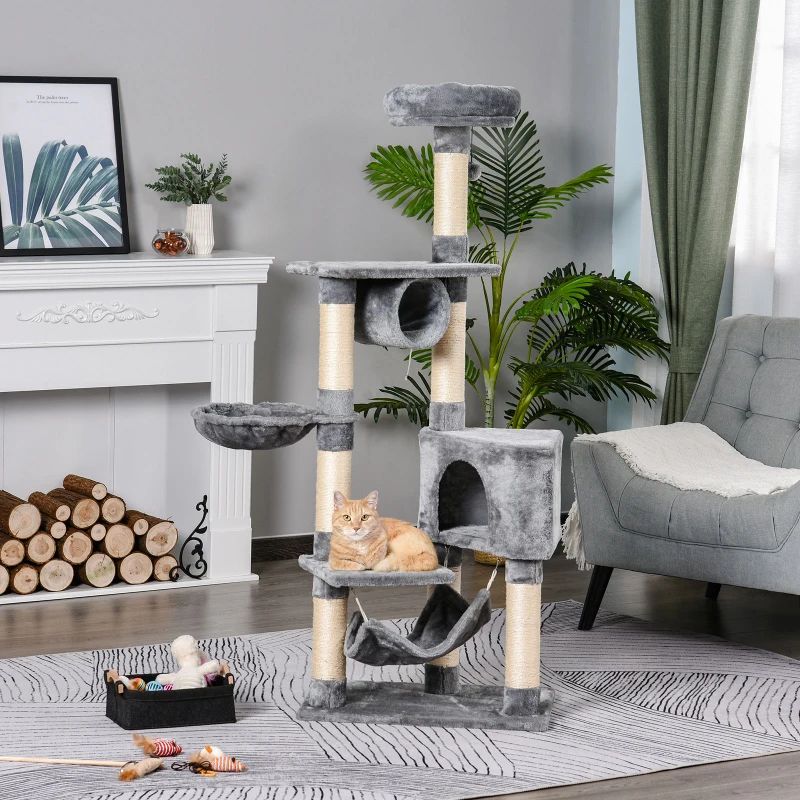 Premium Paws - Cat Scratch Post - Cat Tree - Cat Tower - 169cm