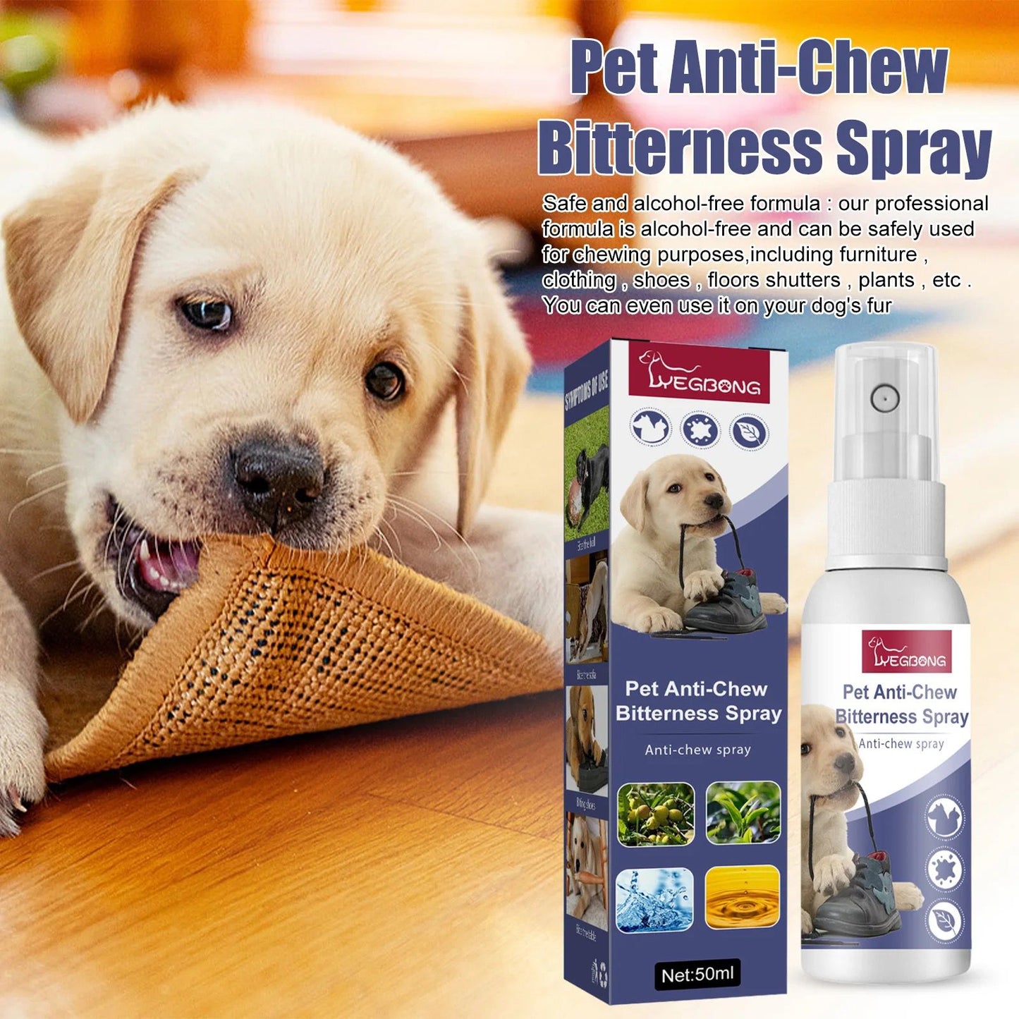 Premium Paws - Pet Anti-Chew Bitter Spray