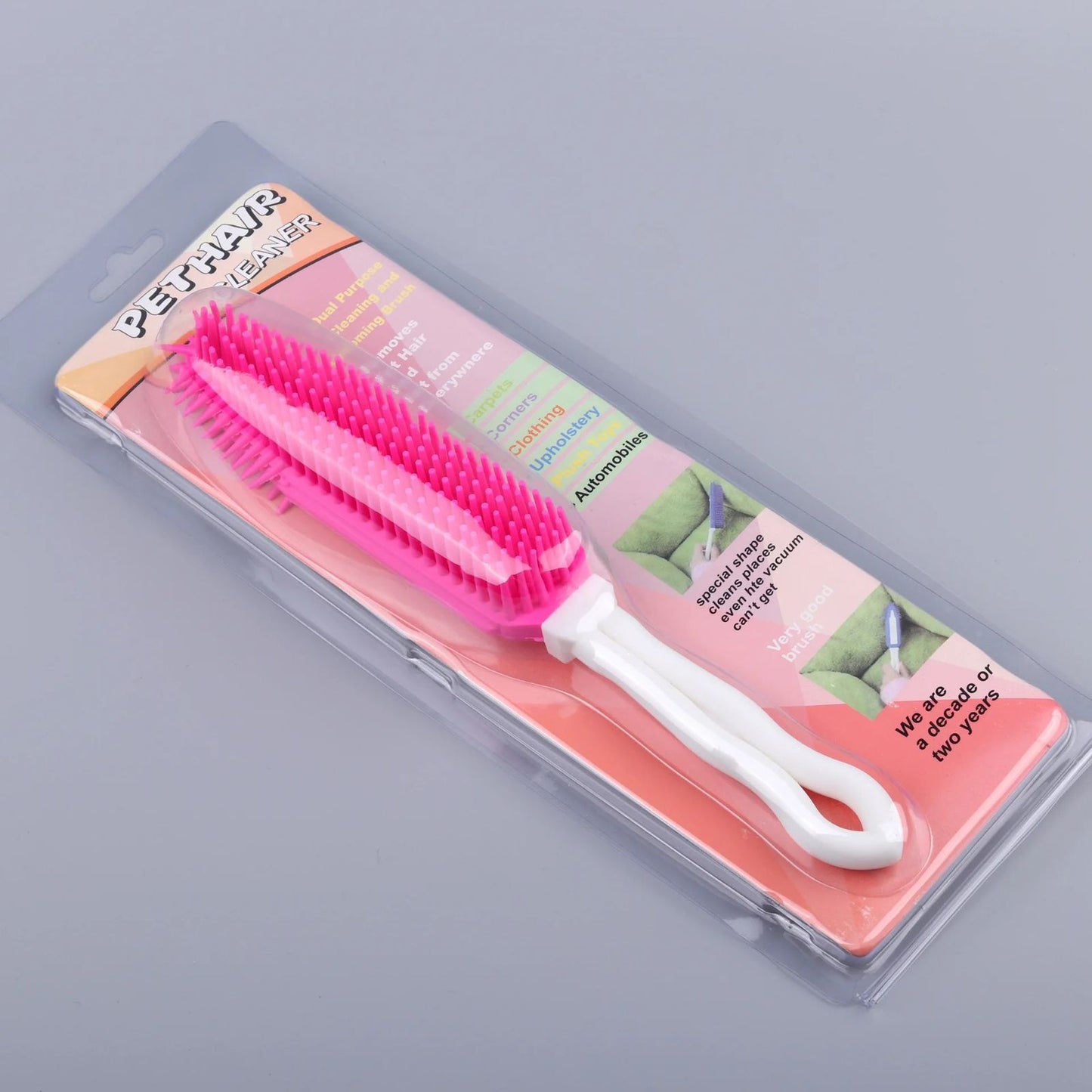 Pet Hair Cleaner Brush - Pet Hair Lint Removal Silicon Brush