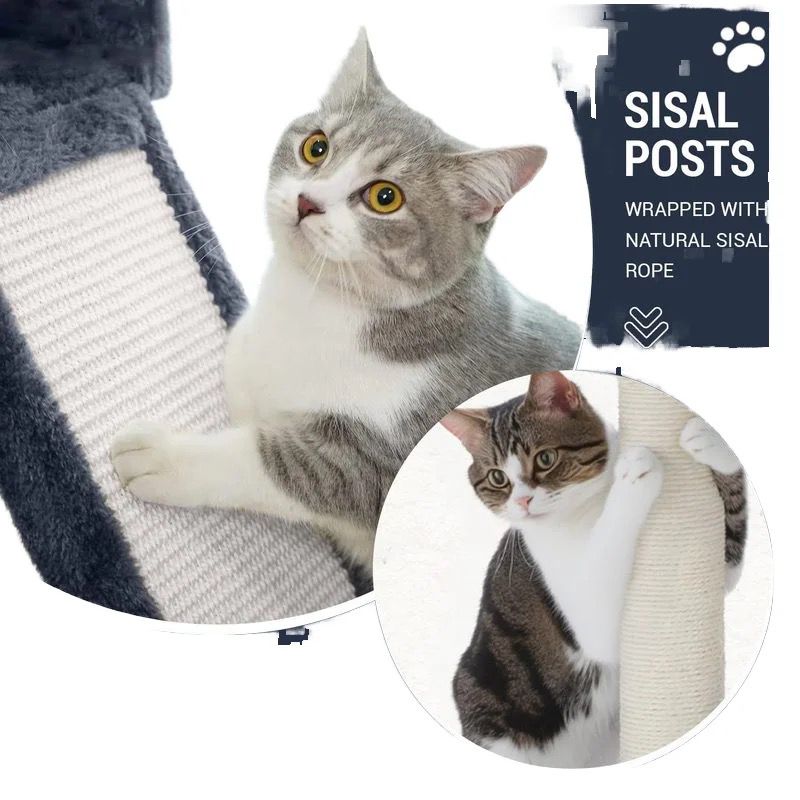 Premium Paws – 172 cm Cat Scratch Post - Cat Tree – Cat Tower