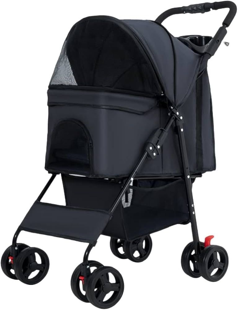 Premium Paws - Foldable Pet Stroller