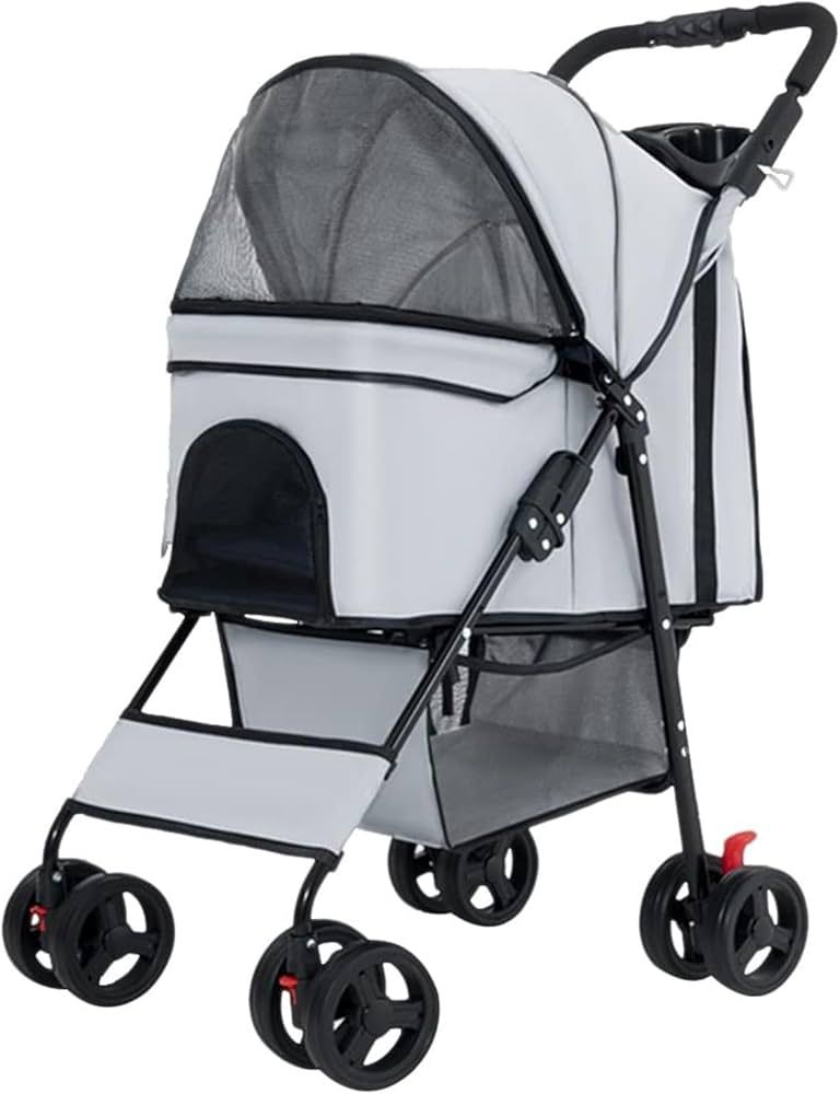 Premium Paws - Foldable Pet Stroller