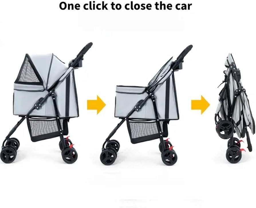 Premium Paws - Foldable Pet Stroller