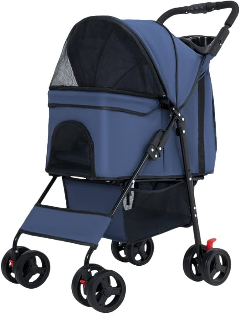 Premium Paws - Foldable Pet Stroller