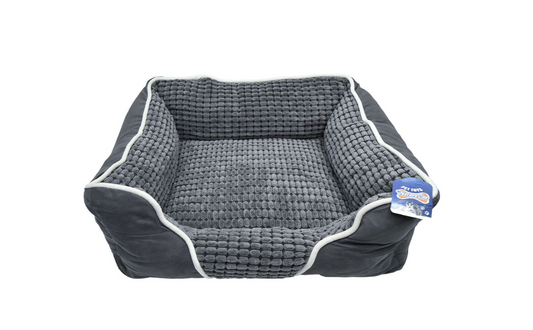 Cat & Dog Bed: Comfort with Removable Cover & Anti-Slip Design