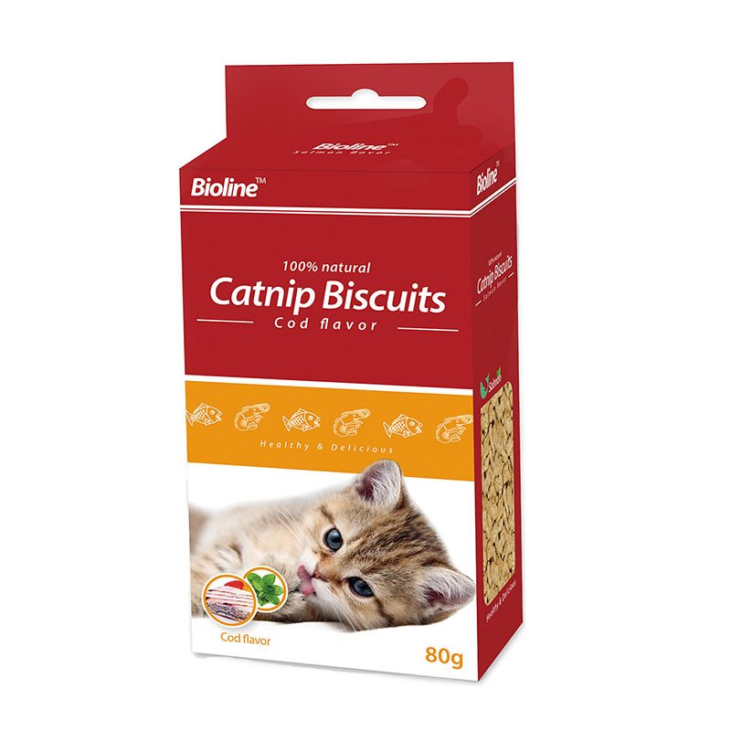 Premium Paws - Bioline Catnip Biscuits Treats