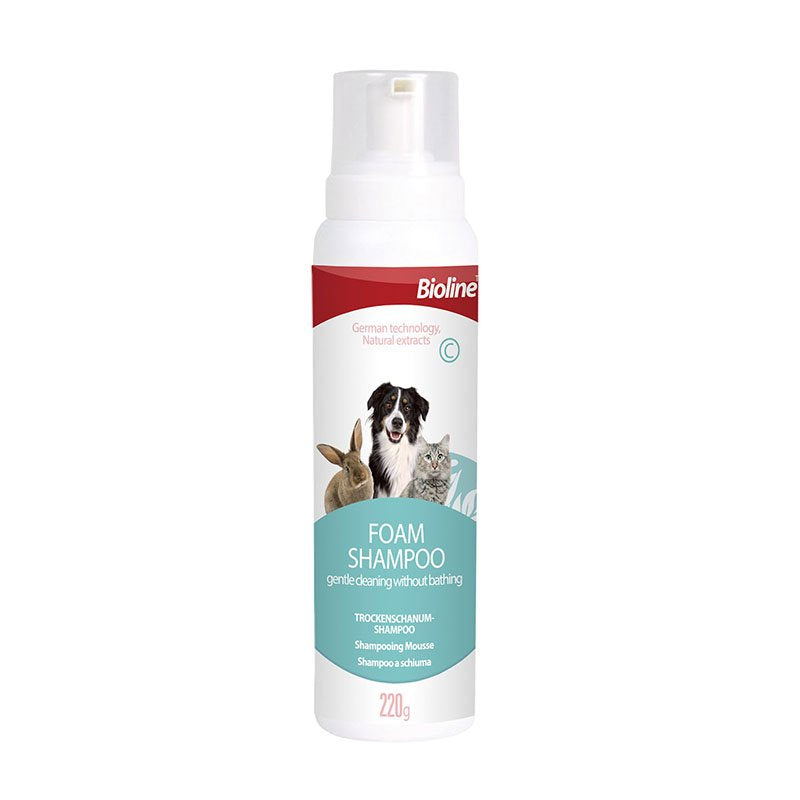 Premium Paws – Bioline - Waterless Foam Shampoo for Cats & Dogs