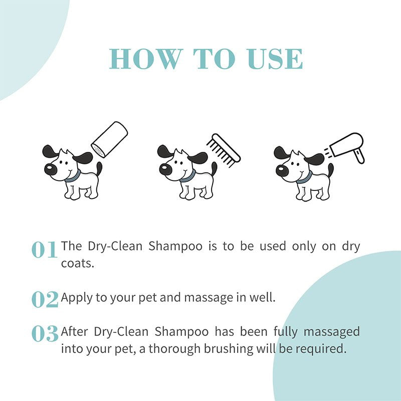 Premium Paws – Bioline - Dry-Clean Pet Shampoo