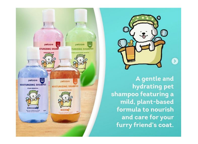 Premium Paws - Pet Moisturizing Shampoo - Peach, Blueberry, Aloe