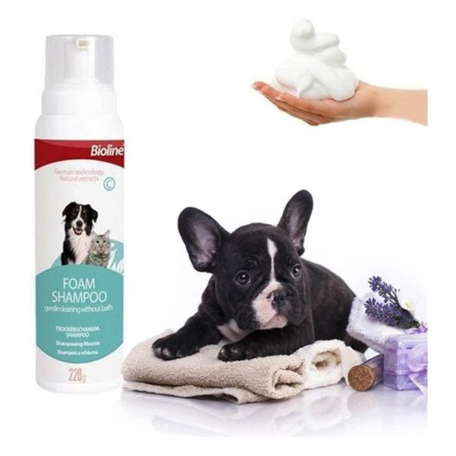 Premium Paws – Bioline - Waterless Foam Shampoo for Cats & Dogs